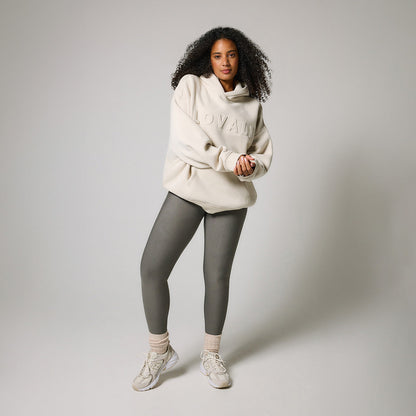 Winter Everyday High Waisted Leggings - Slate Green