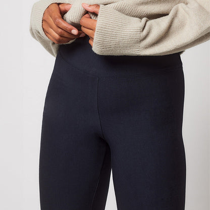 Winter Everyday High Waisted Leggings - Vintage Navy