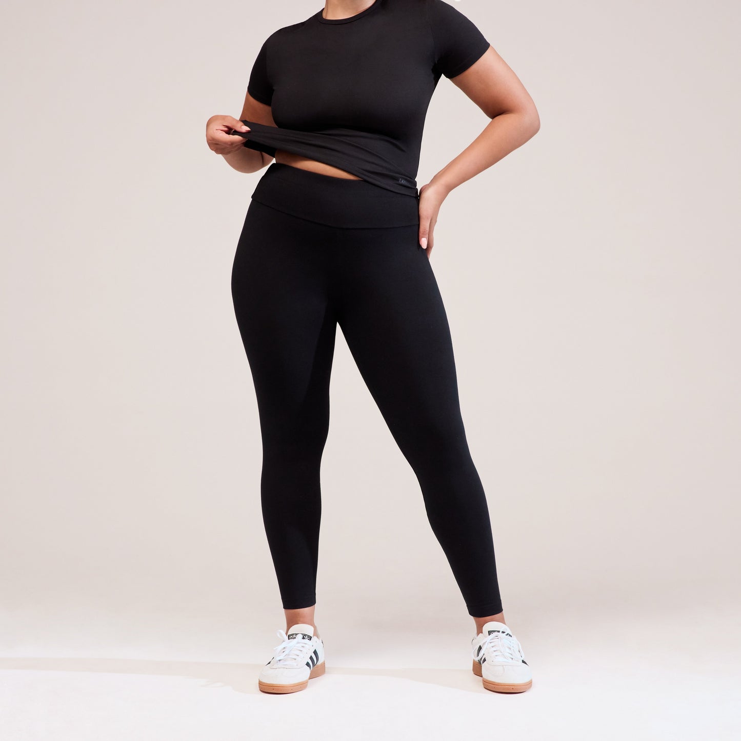 Curve Everyday High Waisted Leggings - Black