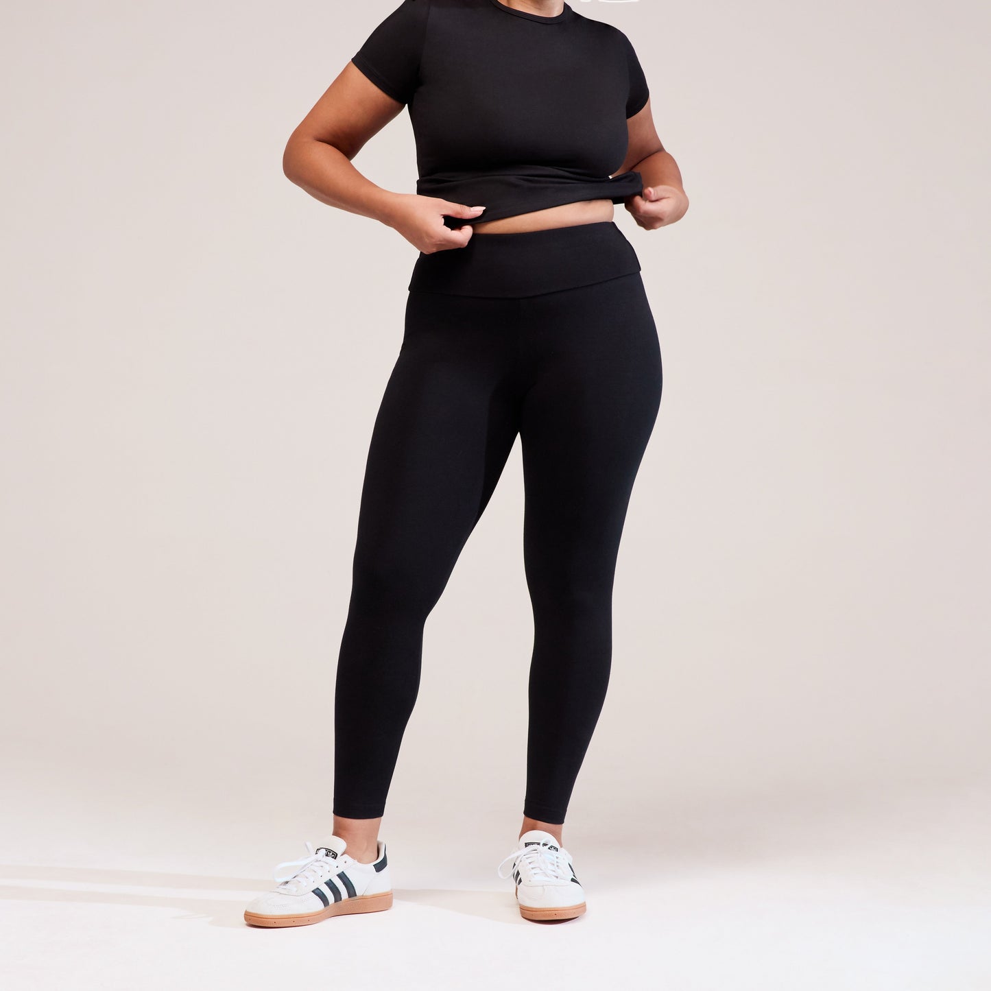 Curve Everyday High Waisted Leggings - Black