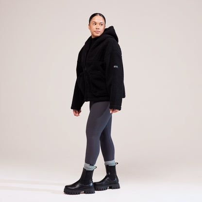 Curve Winter Everyday High Waisted Leggings - Dark Grey