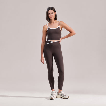 Ultimate Everyday Vest Top - Black Coffee