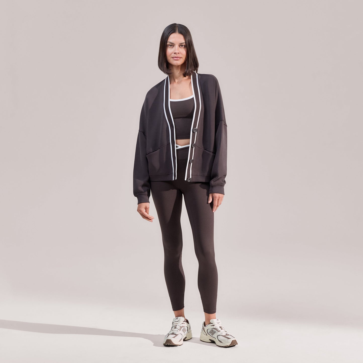 Ultimate Everyday Cardigan - Black Coffee