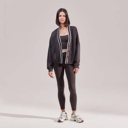 Ultimate Everyday Cardigan - Black Coffee