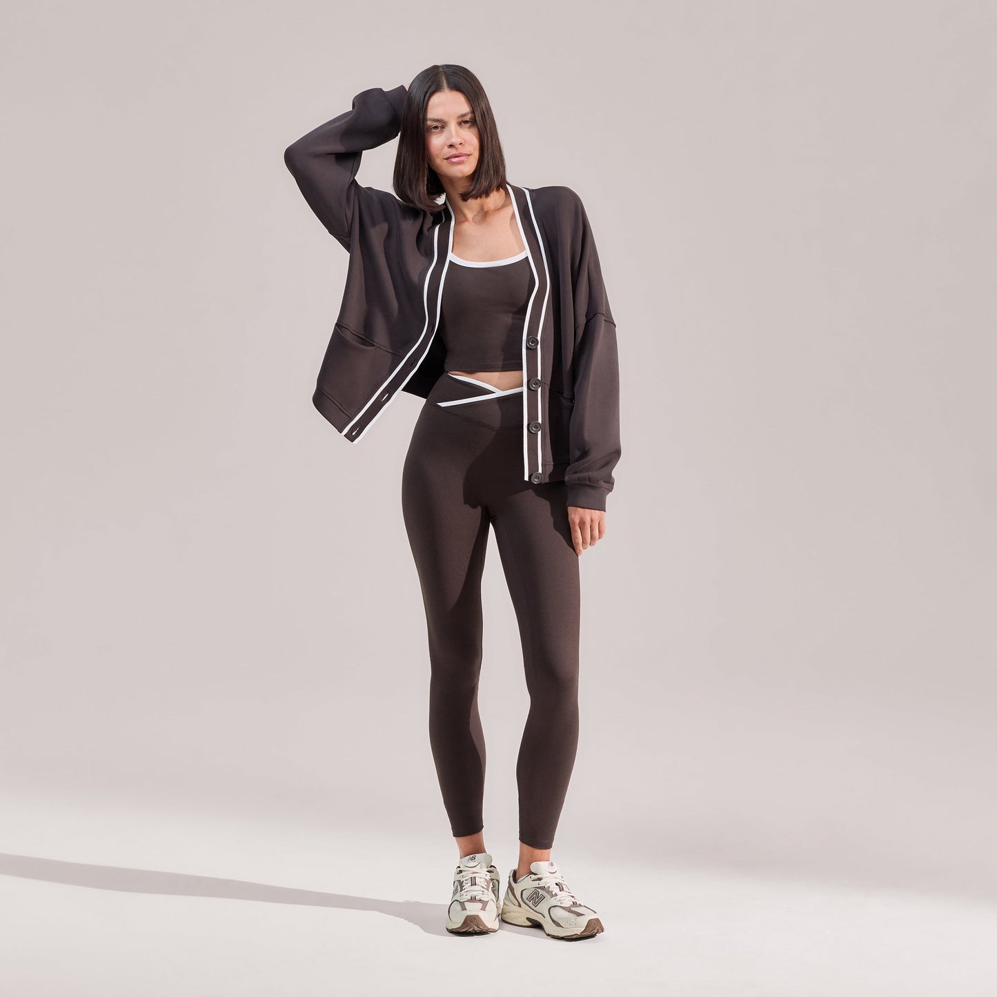 Ultimate Everyday Cardigan - Black Coffee