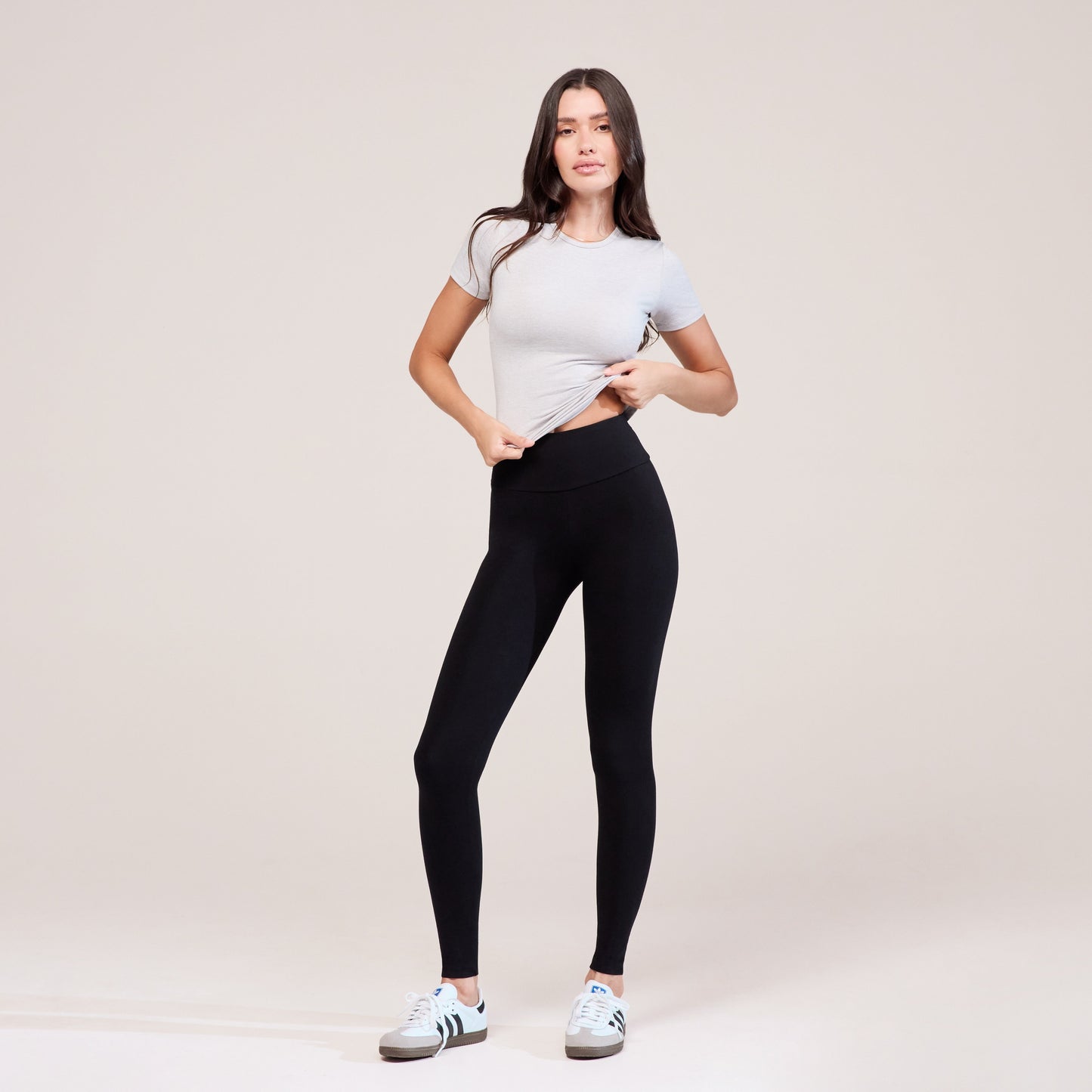 Everyday High Waisted Leggings - Black