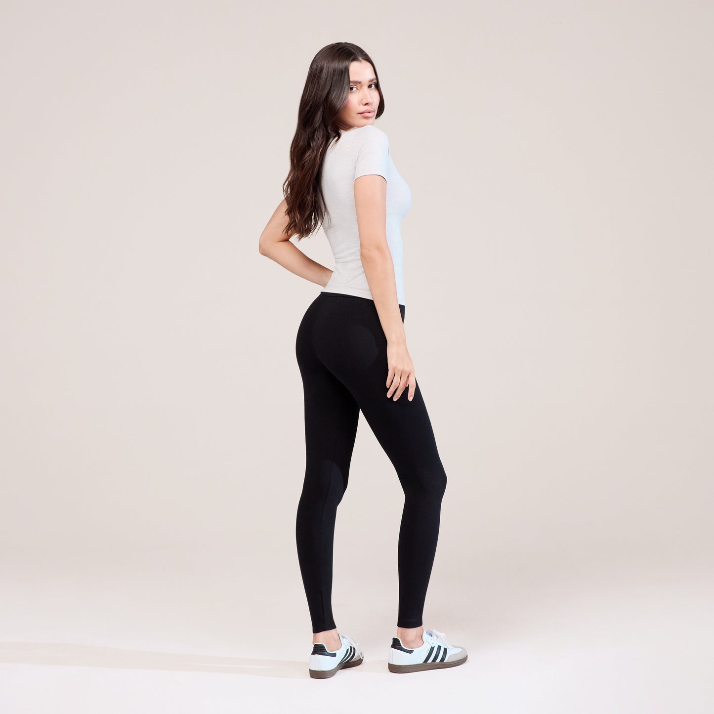 Everyday High Waisted Leggings - Black