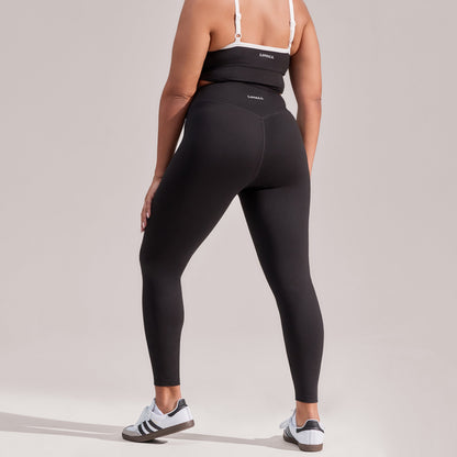 Curve Ultimate Everyday Wrap Waist Leggings - Black