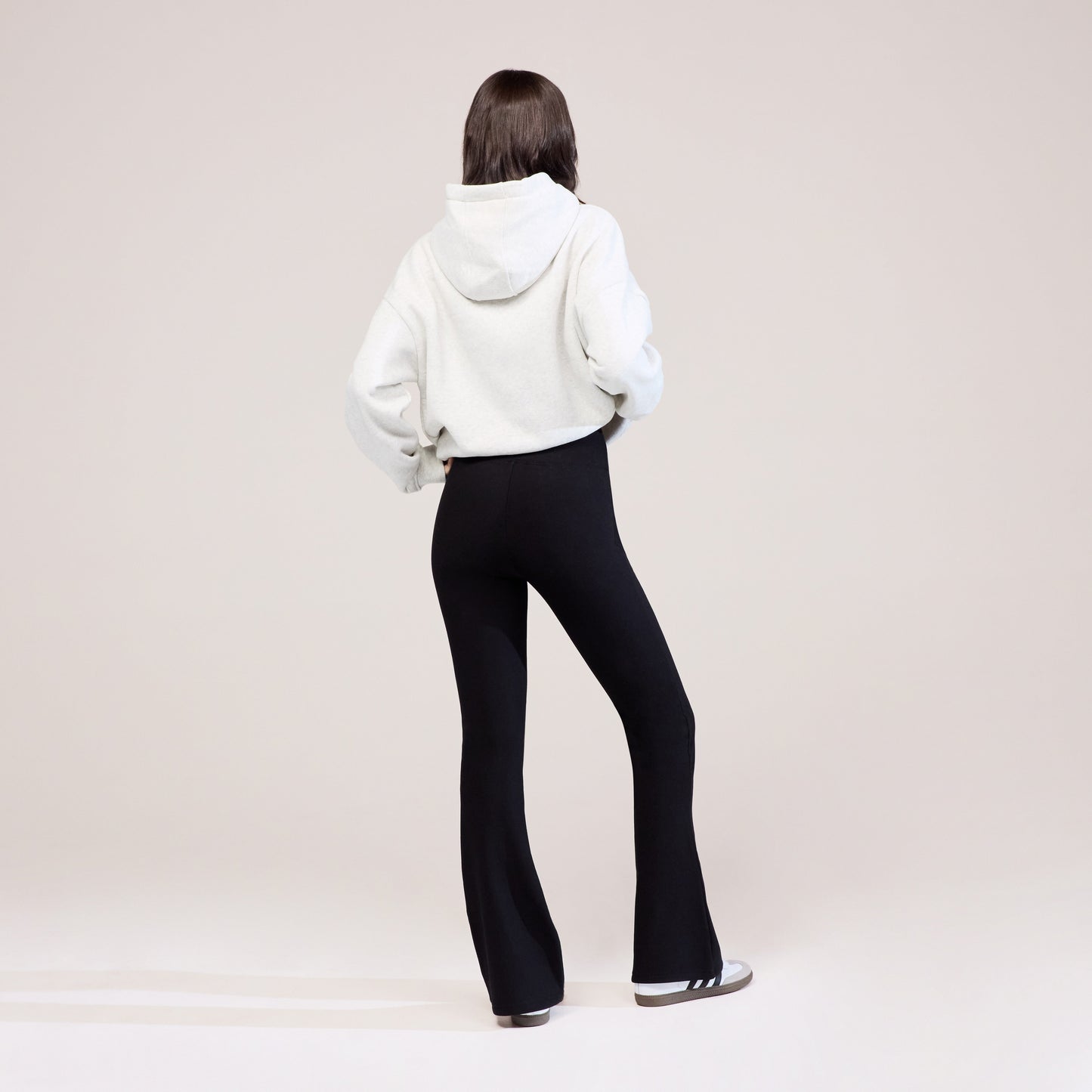 Curve Winter Flare Leggings - Black