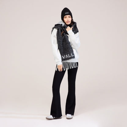 Curve Winter Flare Leggings - Black