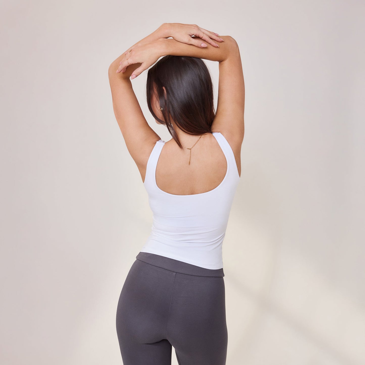 Lightweight Everyday Tank Top - White