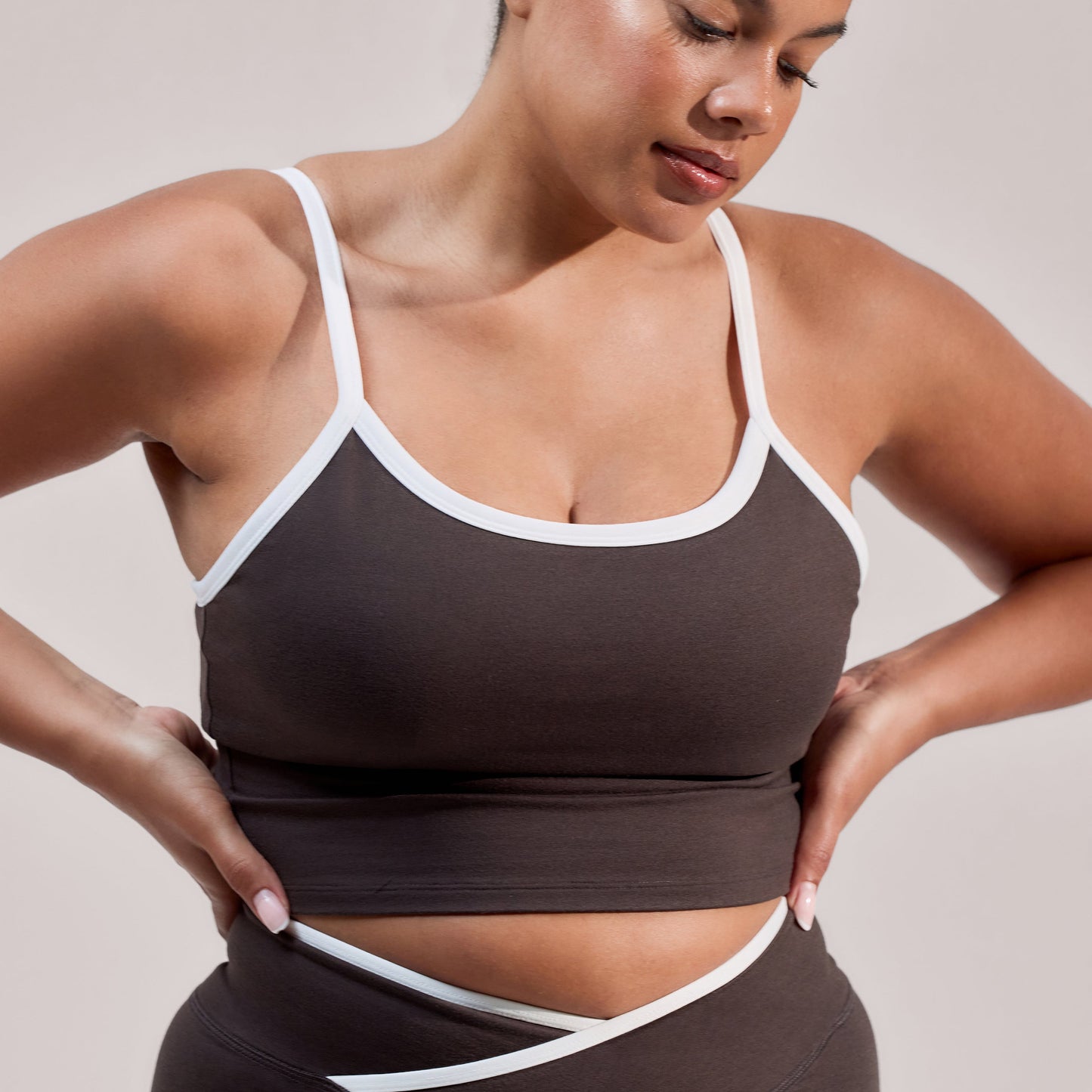 Curve Ultimate Everyday Vest Top - Black Coffee