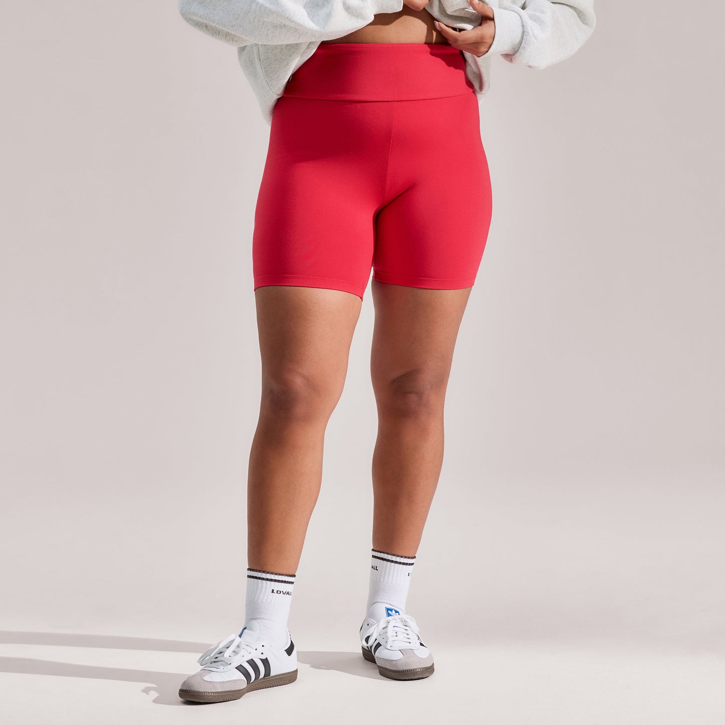 Curve Lightweight Everyday 6 Inch Cycling Shorts - Cherry Red