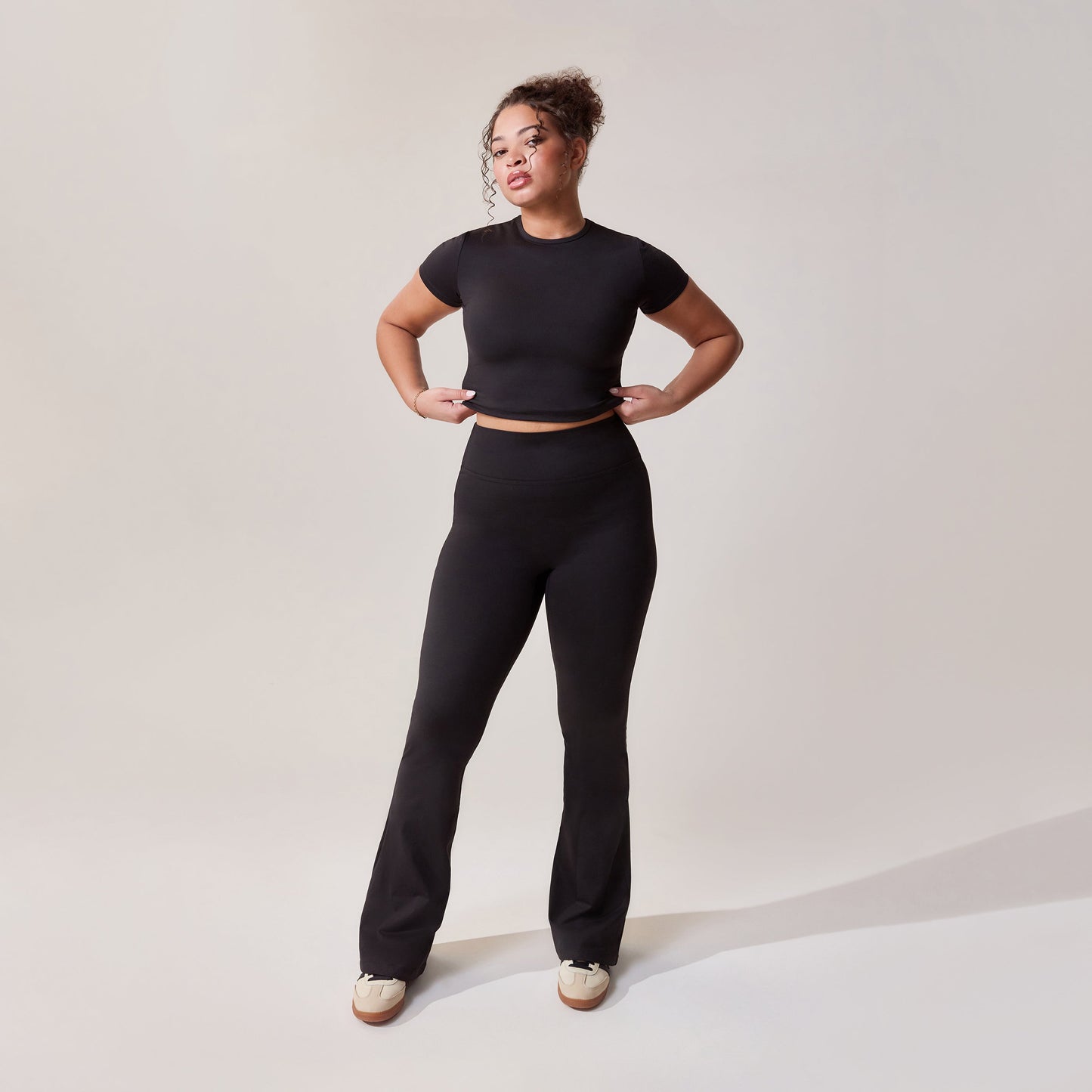 Curve Ultimate Everyday Flare Leggings - Black