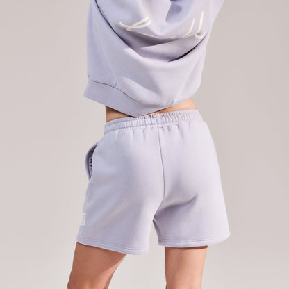 Organic Sweat Shorts - Lilac Mist