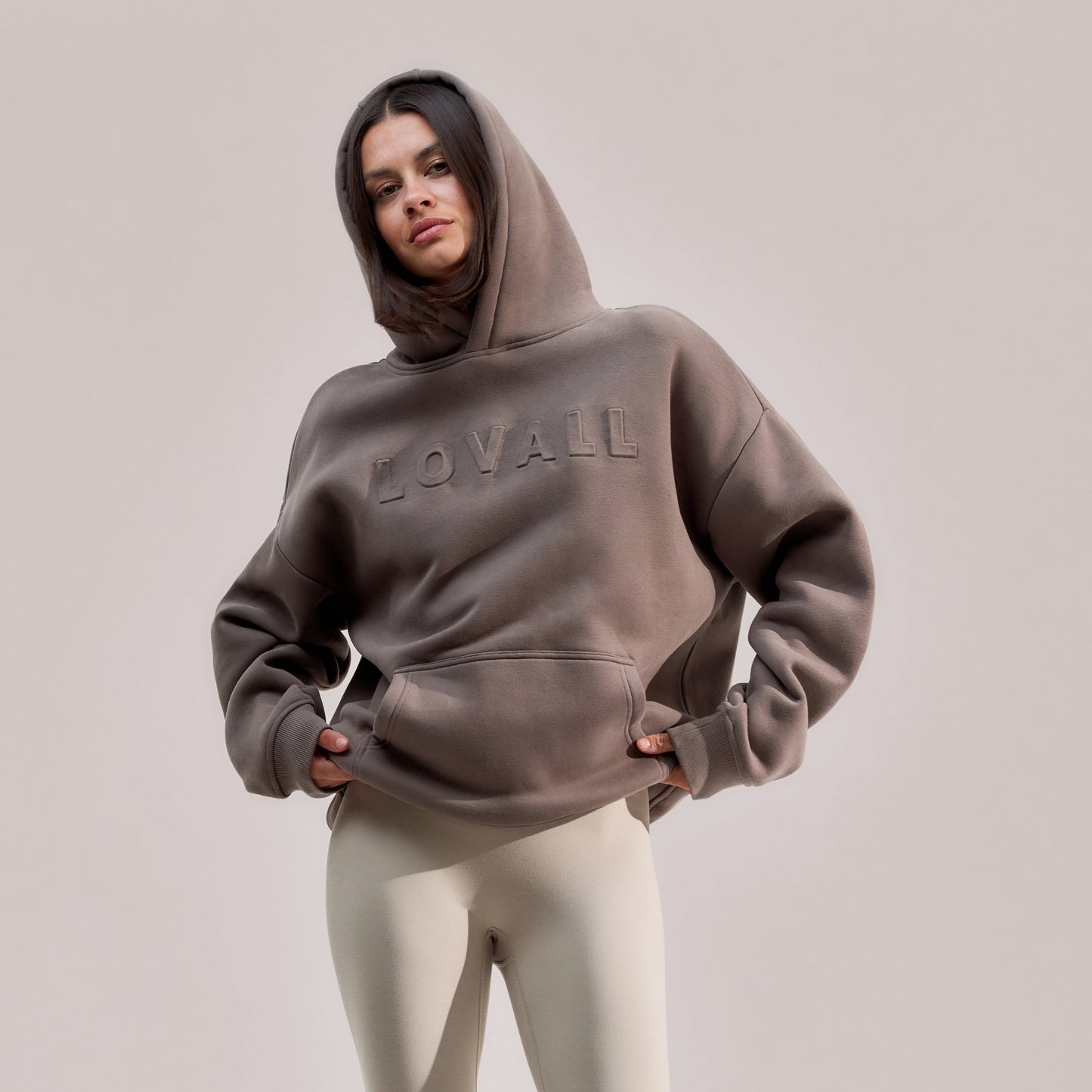 Heavyweight Oversized Hoodie - Mocha