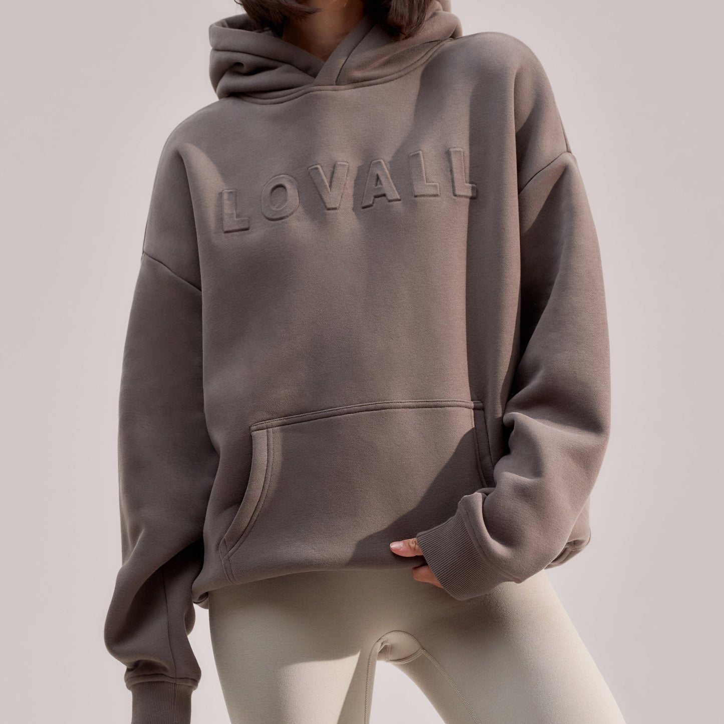 Heavyweight Oversized Hoodie - Mocha