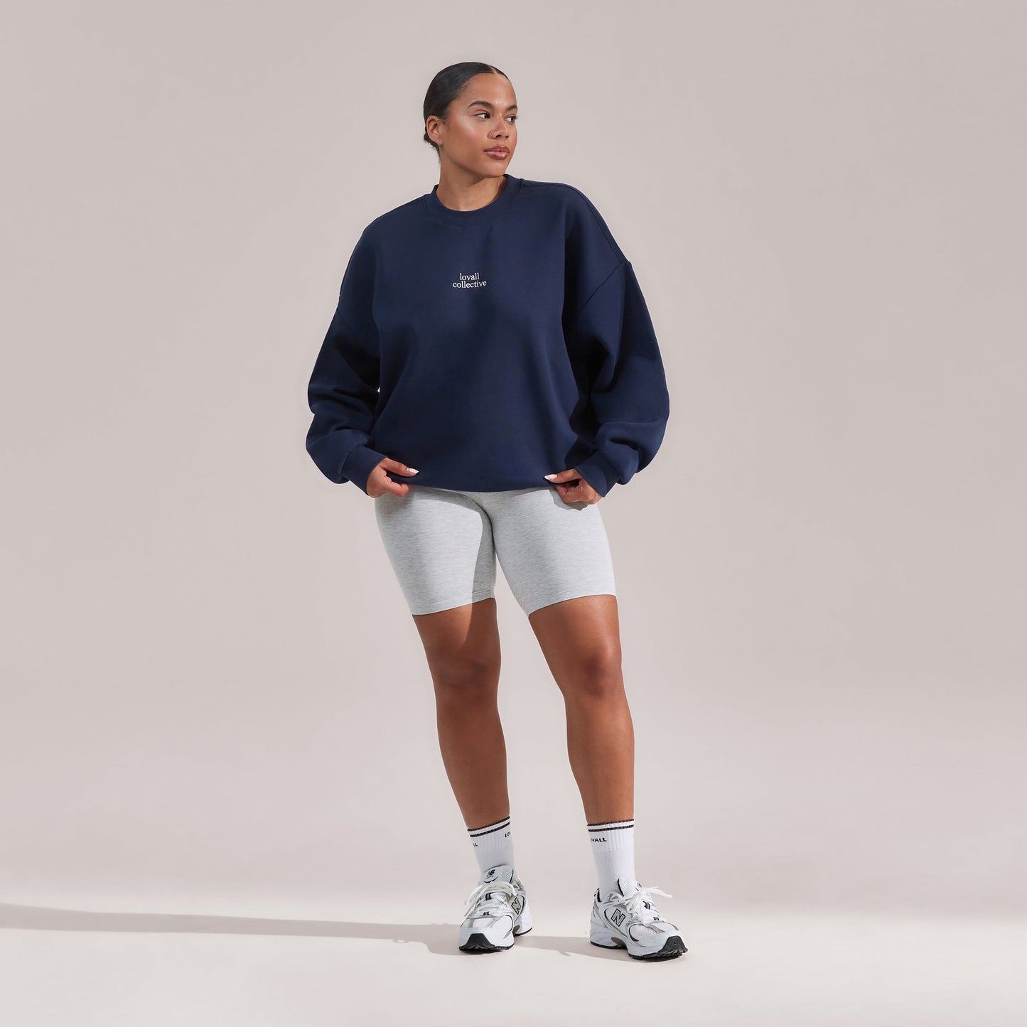 Curve Lightweight Everyday Cycling Shorts - Light Grey Marl