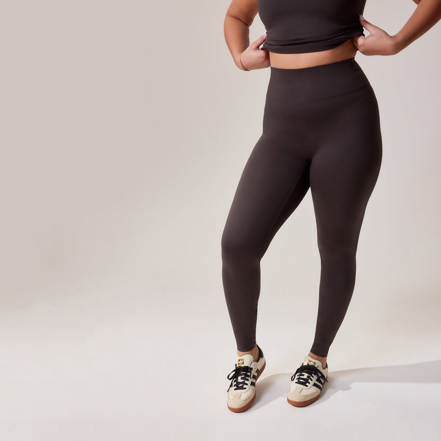 Curve Ultimate Everyday Leggings - Black Coffee