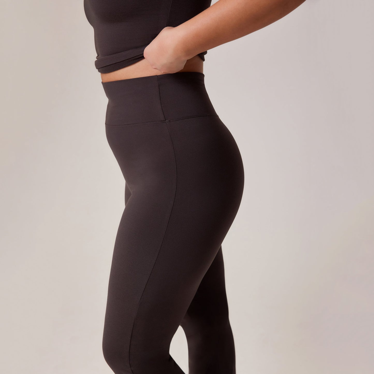 Curve Ultimate Everyday Flare Leggings - Black Coffee