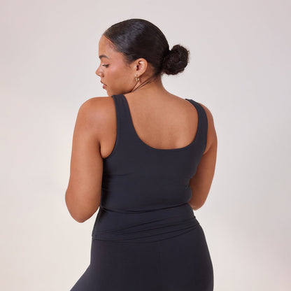 Curve Lightweight Everyday Tank Top - Vintage Navy