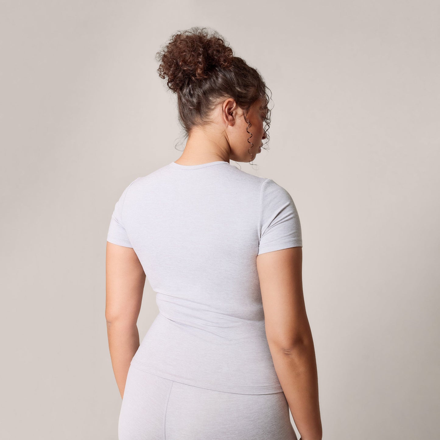 Curve Ultimate Everyday T-shirt - Light Grey Marl