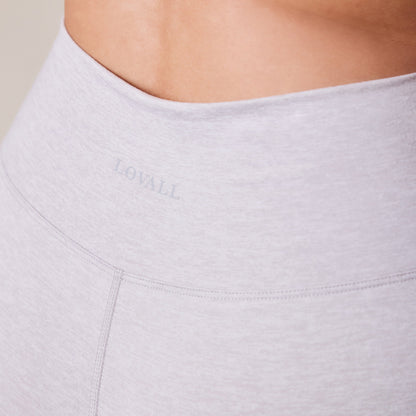 Curve Ultimate Everyday Flare Leggings - Light Grey Marl