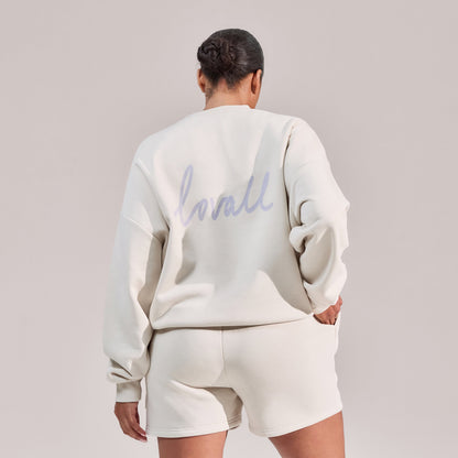 Curve Organic Sweat Shorts - Ecru