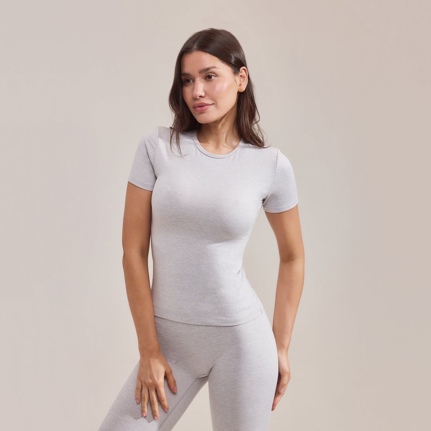 Ultimate Everyday T-shirt - Light Grey Marl