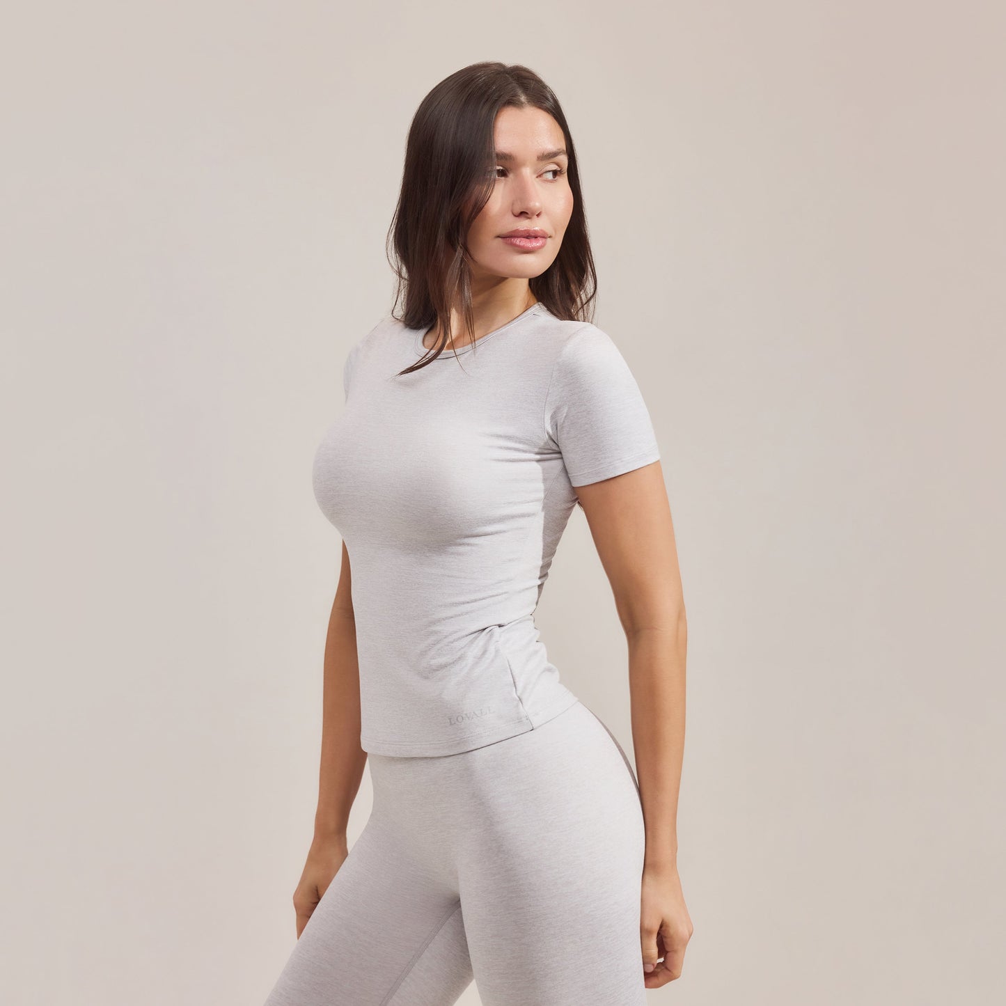 Ultimate Everyday T-shirt - Light Grey Marl