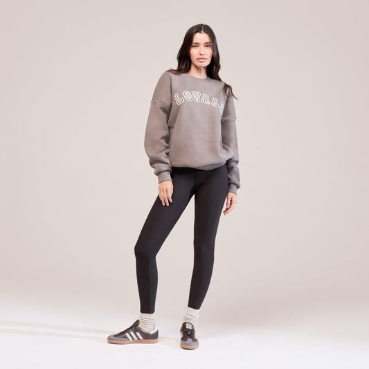 Winter Everyday High Waisted Leggings - Black Coffee