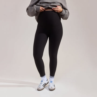 Maternity Winter Everyday Leggings - Black