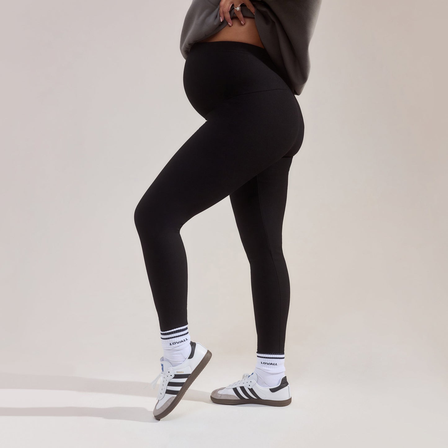 Maternity Winter Everyday Leggings - Black