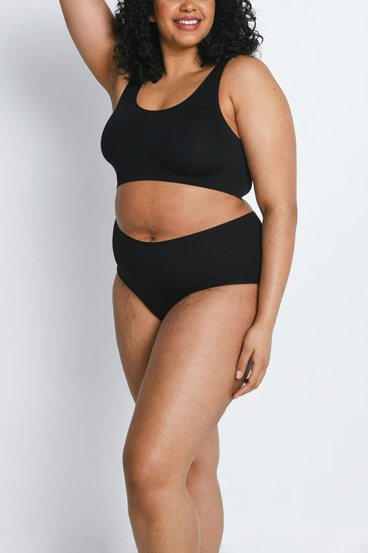 Curve High Rise Cotton Full Briefs 3 Pack