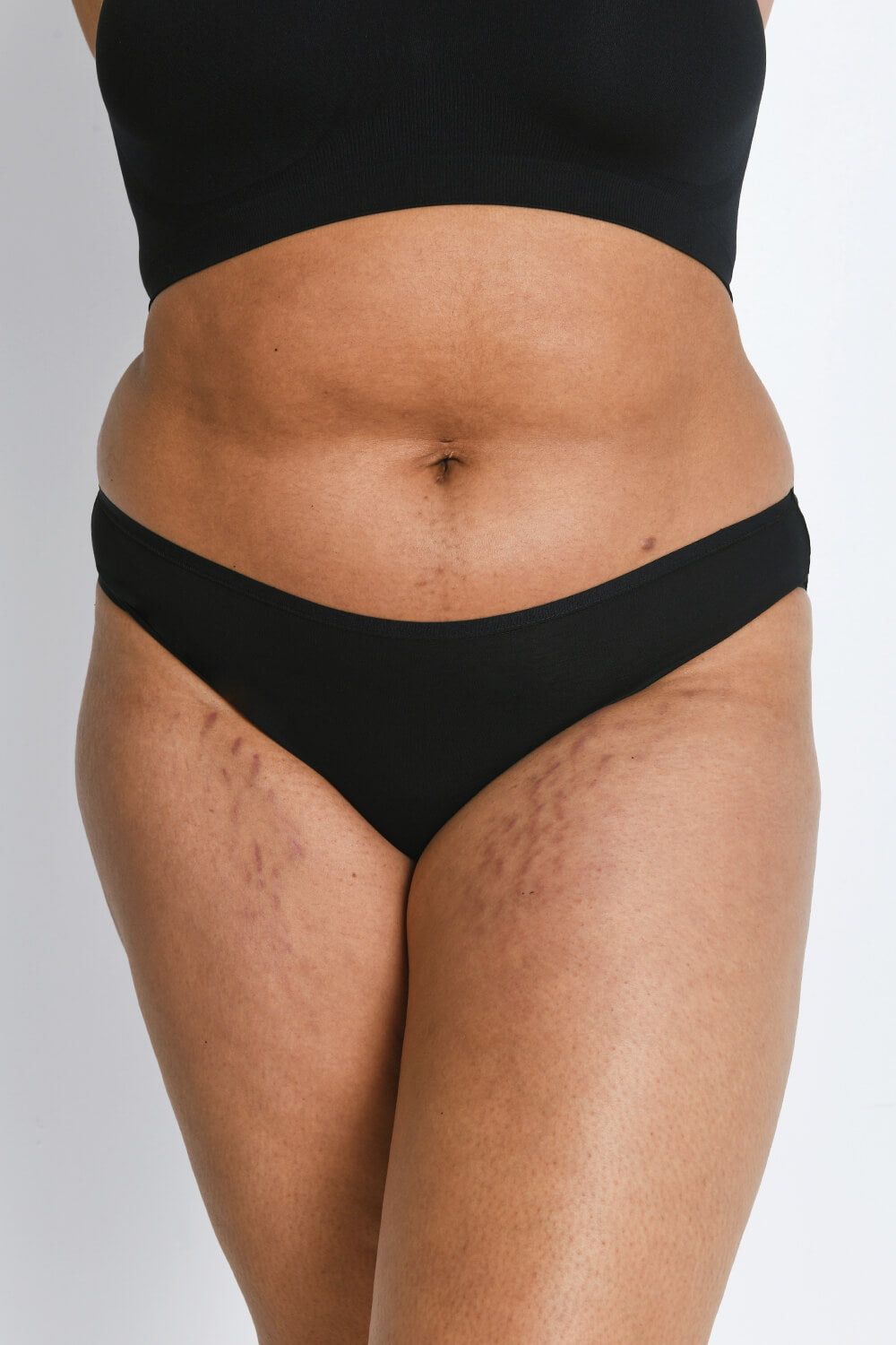 Curve Cotton High Leg Knickers 3 Pack