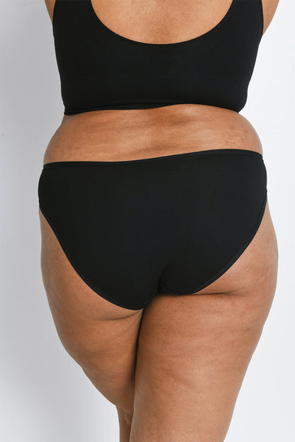 Curve Cotton High Leg Knickers 3 Pack