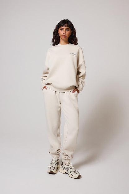 Organic Oversized Sweatshirt Style 3 - Ecru