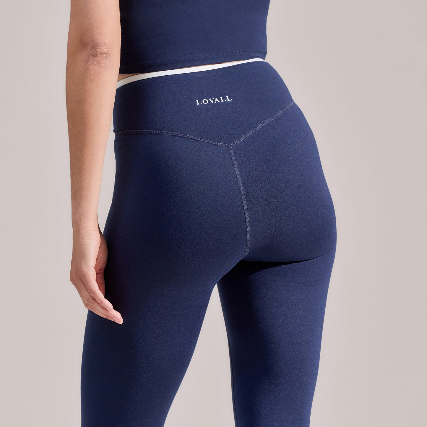 Ultimate Everyday Wrap Waist Leggings - Navy