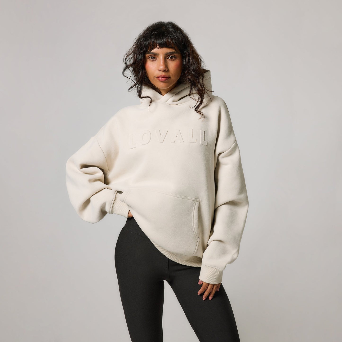 Heavyweight Oversized Hoodie - Ecru