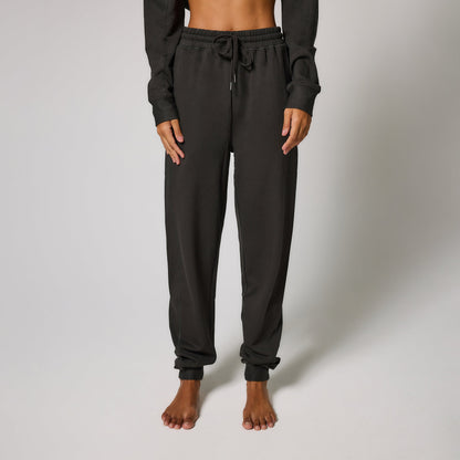 Curve Luxe Lounge Jogger - Black Coffee