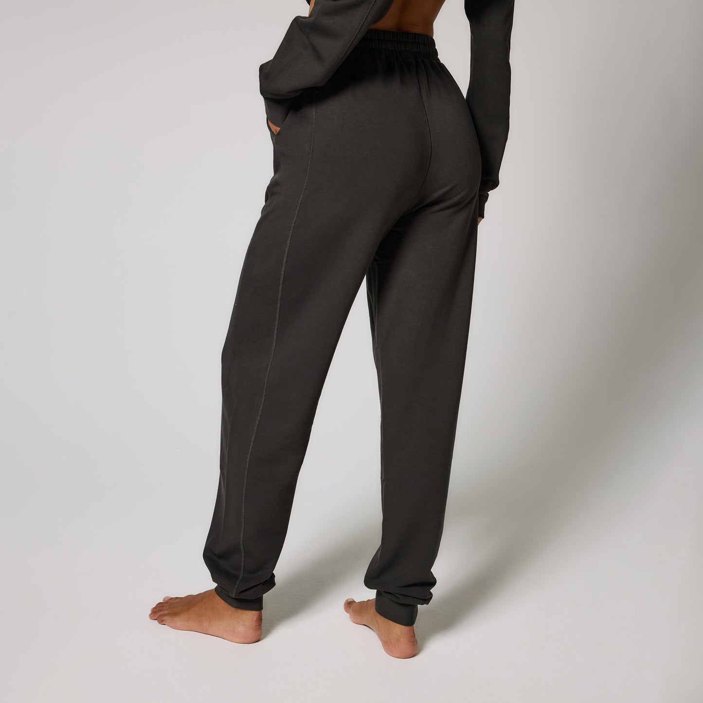 Curve Luxe Lounge Jogger - Black Coffee