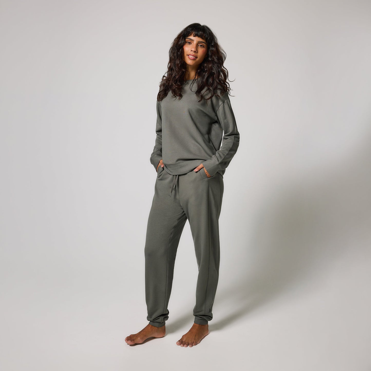 Luxe Lounge Jogger - Slate Green