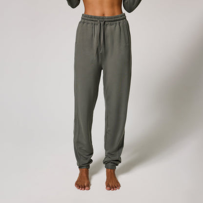 Curve Luxe Lounge Jogger - Slate Green
