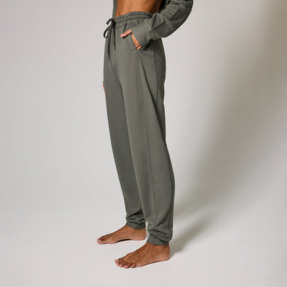 Luxe Lounge Jogger - Slate Green