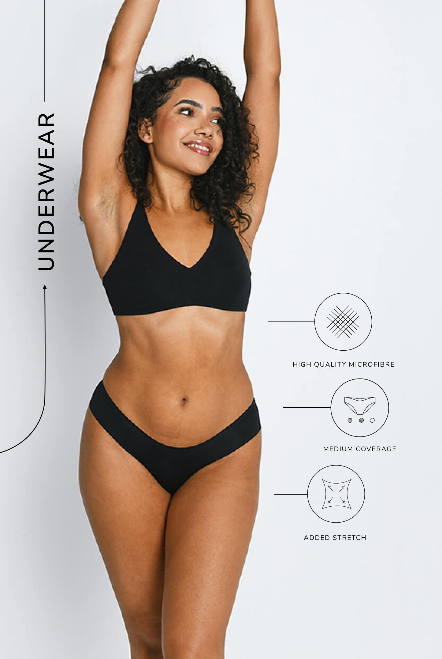 Seamless Brazilian Knickers 3 Pack