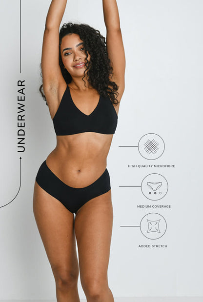 Seamless Midi Knickers 3 Pack