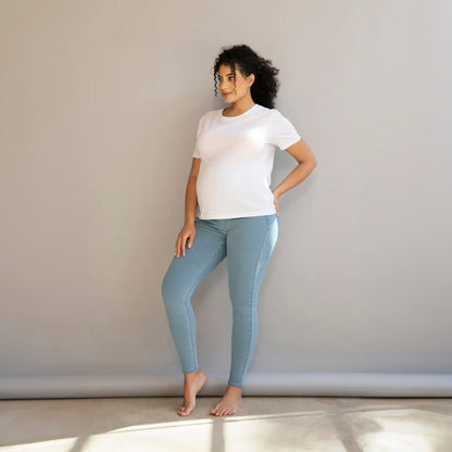 Maternity Jeggings - Light Blue