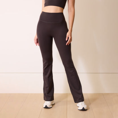 24/7 Revitalise Flare Leggings - Black Coffee