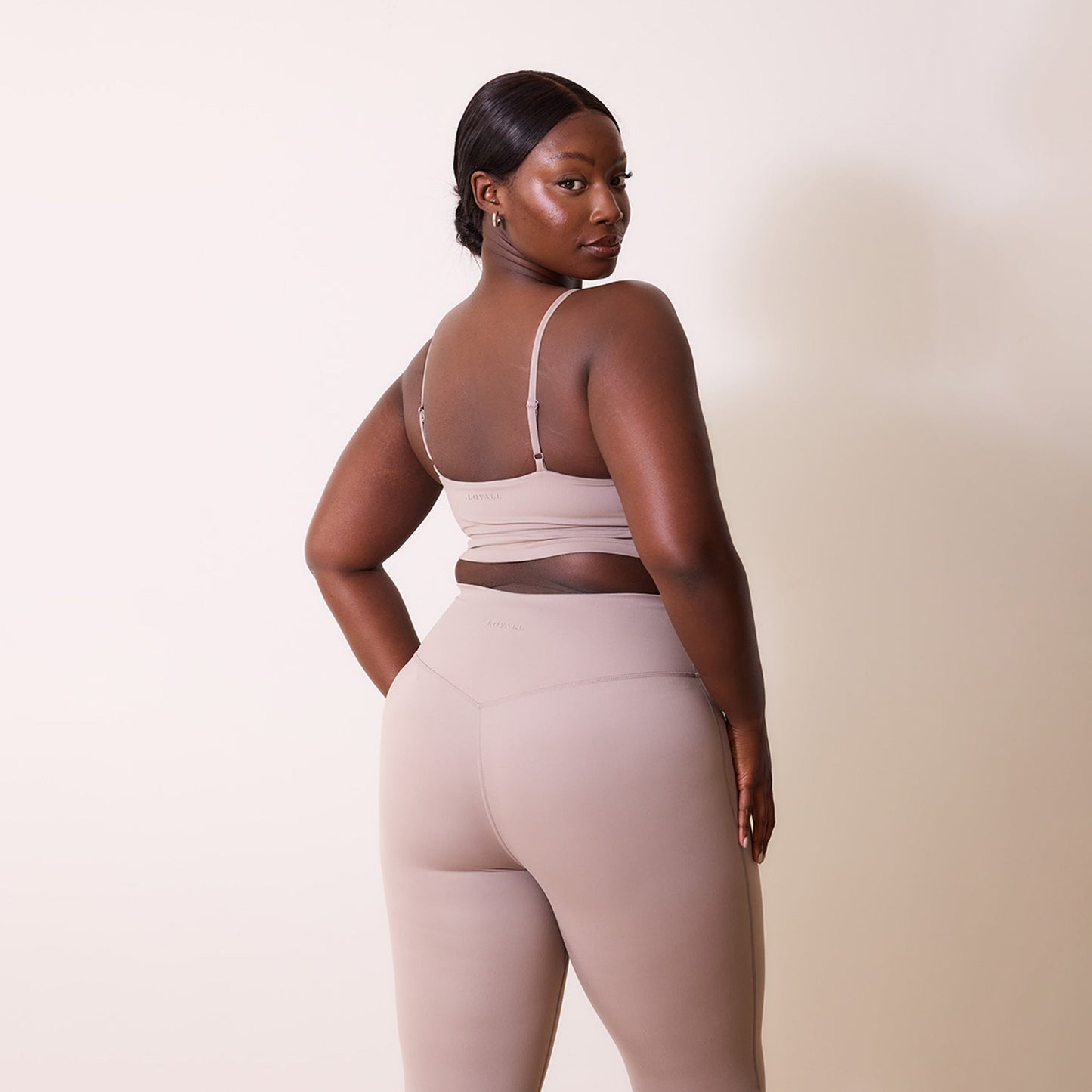 Curve 24/7 Revitalise Flare Leggings - Clay