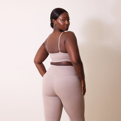 Curve 24/7 Revitalise Flare Leggings - Clay